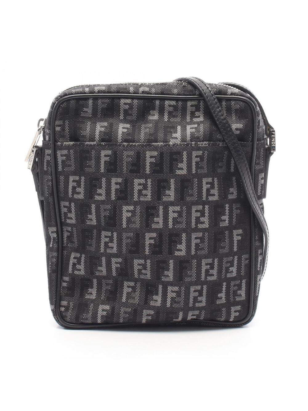 Fendi Zucchino Crossbody Shoulder Bag #278137F58B